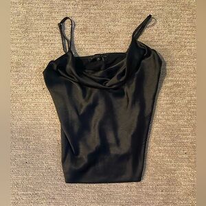 Black Silk Tank